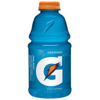 Photo of blue sports drink