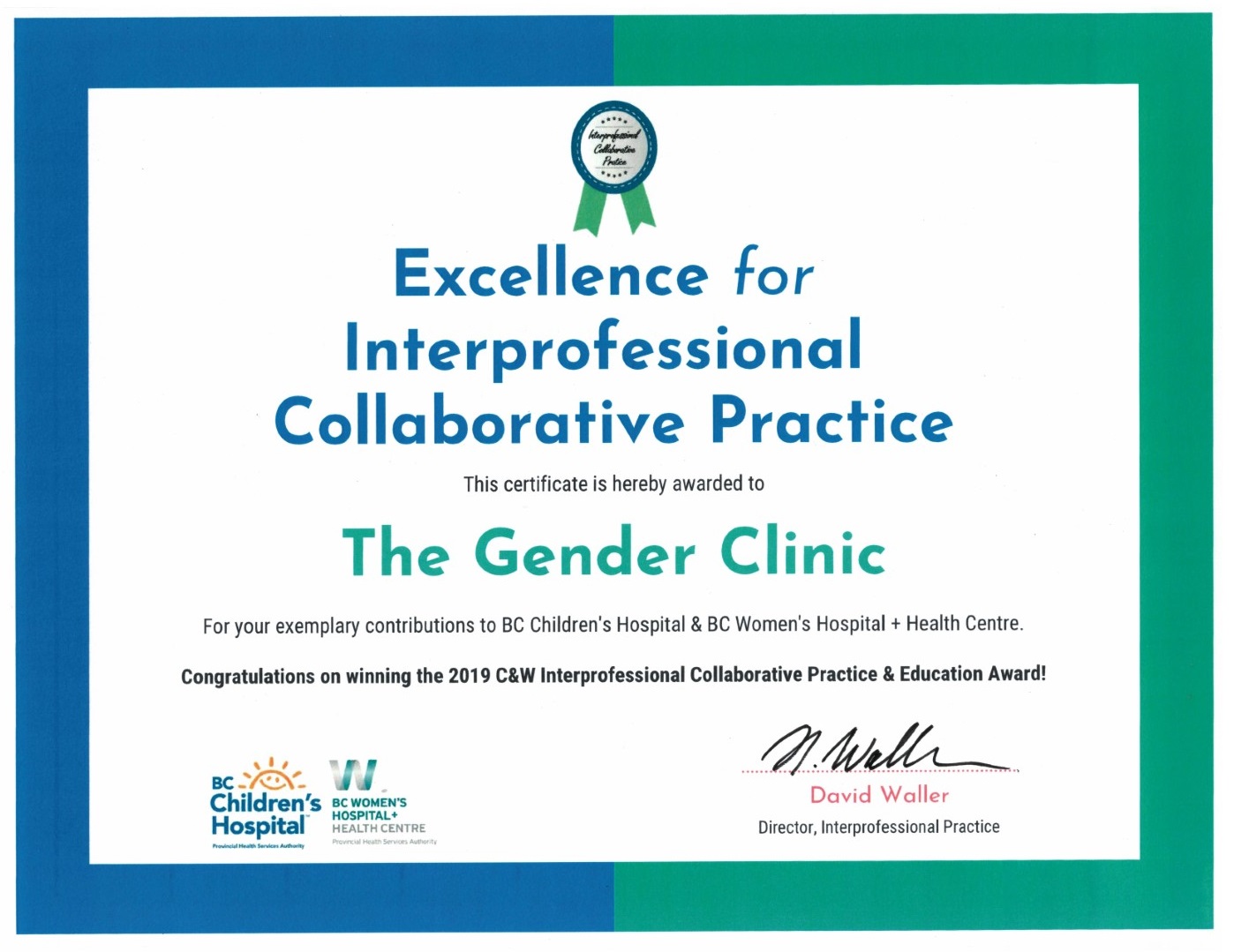 Gender Clinic Award.jpg