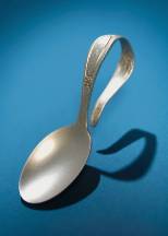 silver baby spoon