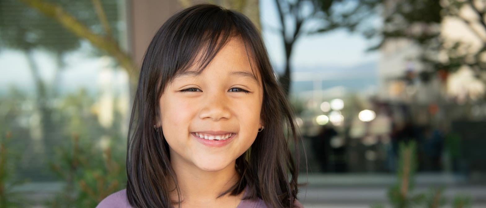 Smiling girl
