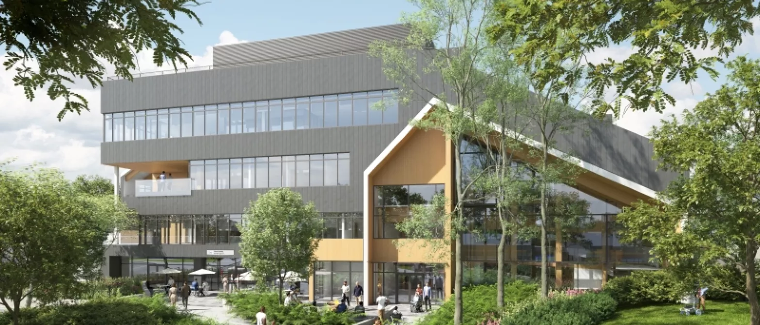 The new BC Children’s Hospital centre for health complexity north façade