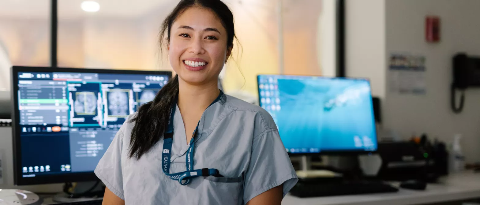 Image of smiling healthcare provider