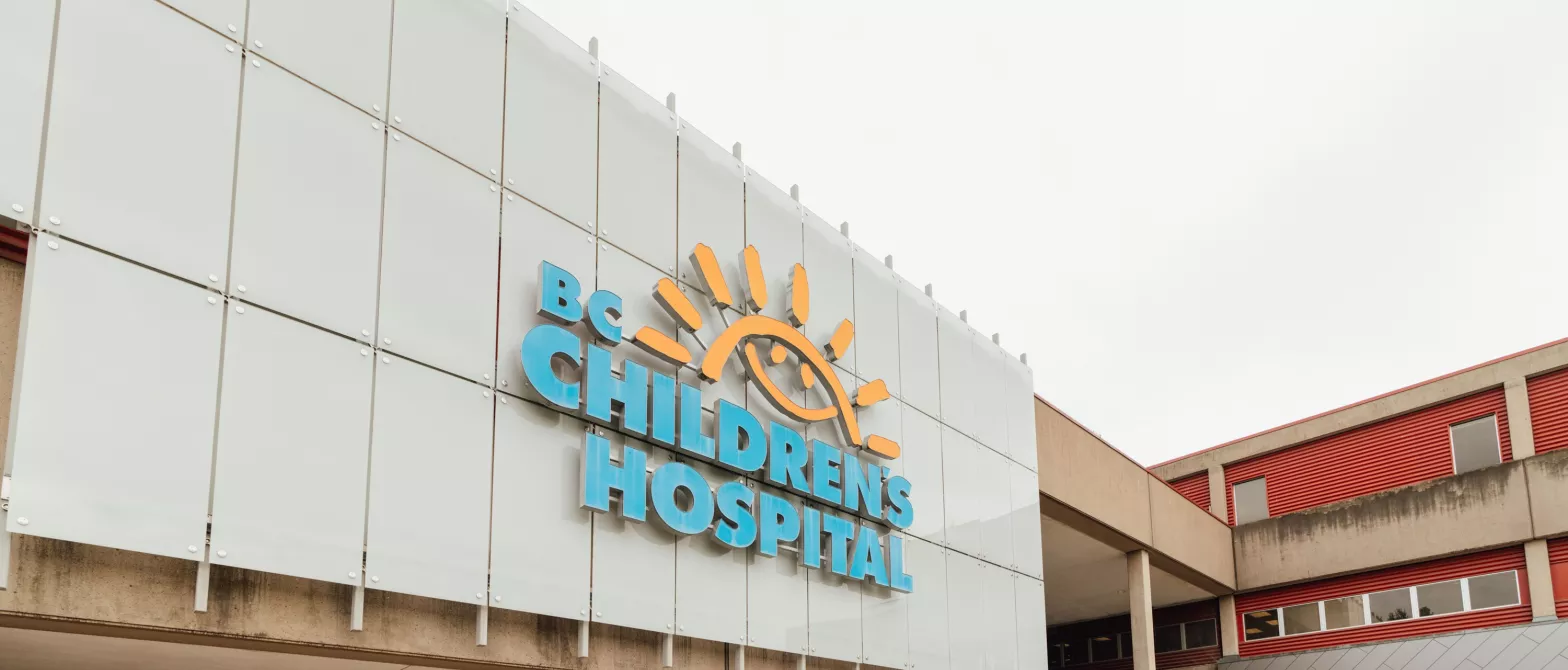 BC Children's Hospital exterior