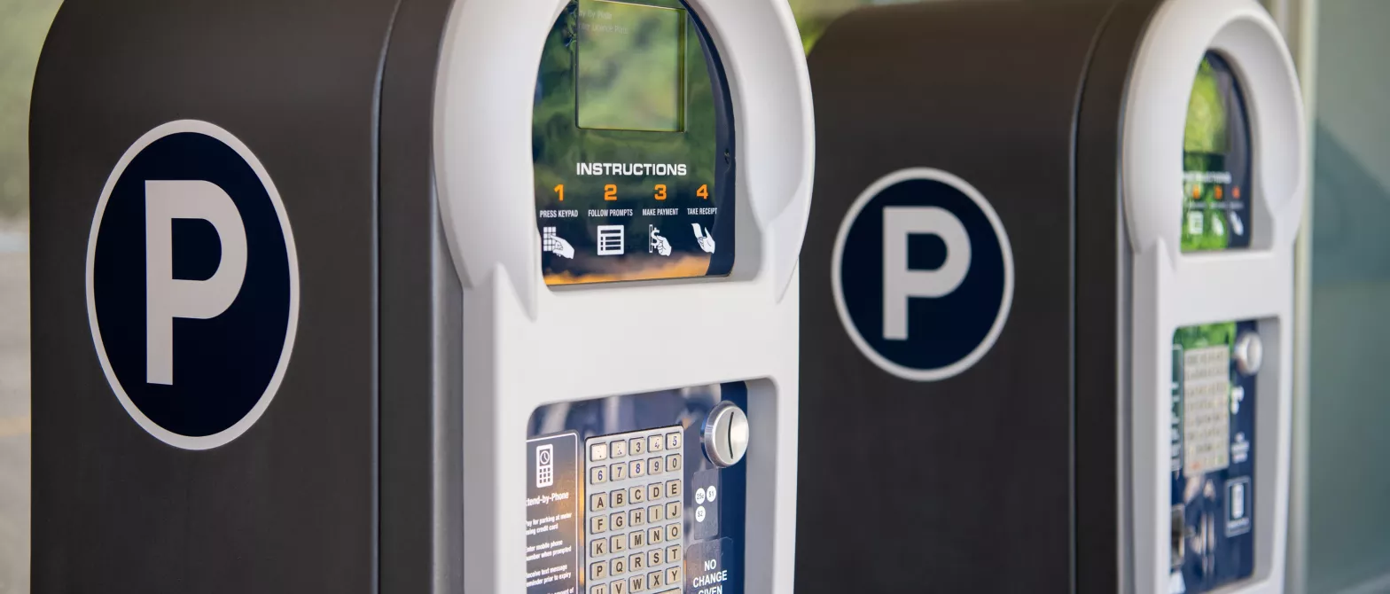 Parking meters at BC Children's hospital